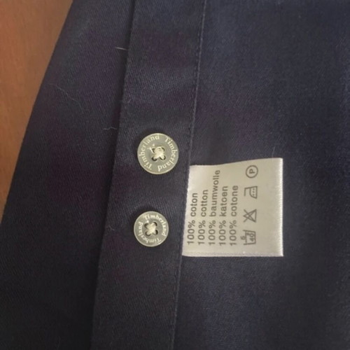 Timberland men's shirt dark blue like new, XL
