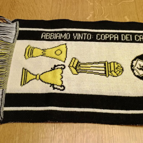 Juventus scarf 80s new, single-sided
