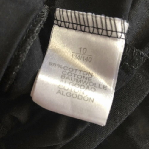 Cotton shorts with white trim for 10-year-old girls