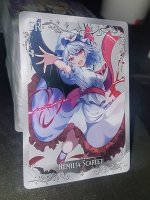 Remilia Scarlet Touhou Project Waifu Non Holo Card like new