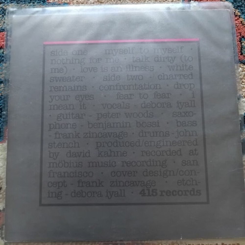 Romeo Void vinyl like new, rock
