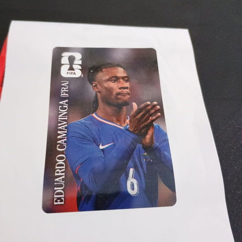 Αυτοκόλλητο Eduardo Camavinga 2026 Panini Coca Cola καινούργιο