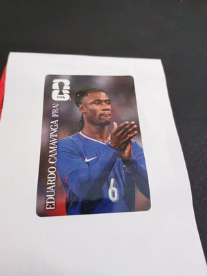 Αυτοκόλλητο Eduardo Camavinga 2026 Panini Coca Cola καινούργιο