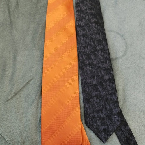 Silk unisex vintage 90's ties new, pack