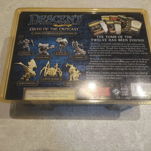 Descent 2nd Edition Hero and Monster Collection Oath of the Outcast sealed
