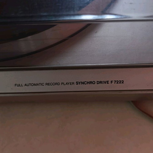 Philips F 7222 vinyl record player like new, full automatic