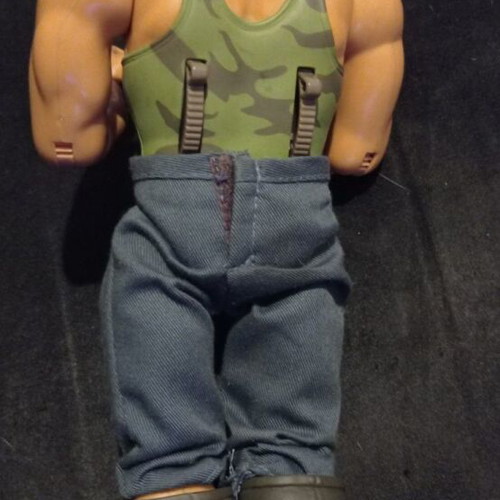 Action Man Knuck Williams 1996 figure like new, functional mechanism