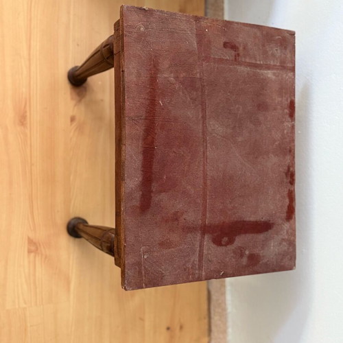 Vintage wooden side table used