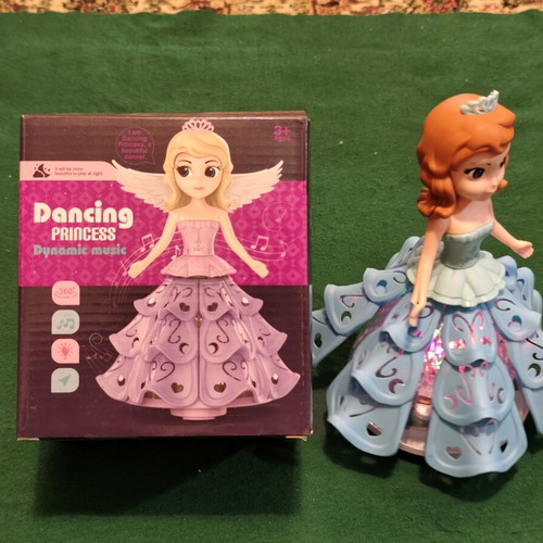 Dancing Princess interactive music and LED light toy