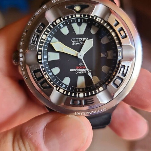 Citizen Eco-Drive 300 Meter Dive Watch used men's
