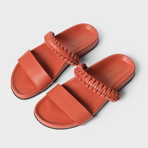 Callista sandals size 41, orange