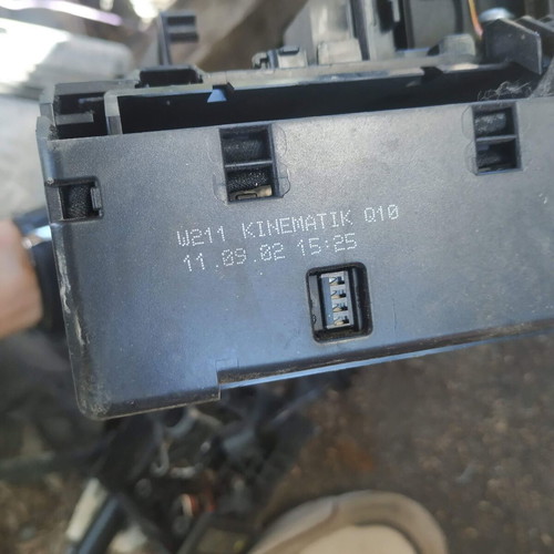 Mercedes W211 air conditioning panel used