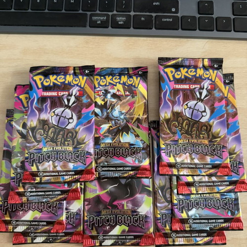 Pokemon Pitch Black booster packs, 10 pieces, sealed