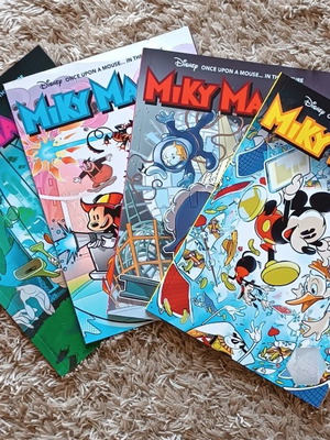 Miky Maous Disney Once Upon a Mouse in The Future comic set