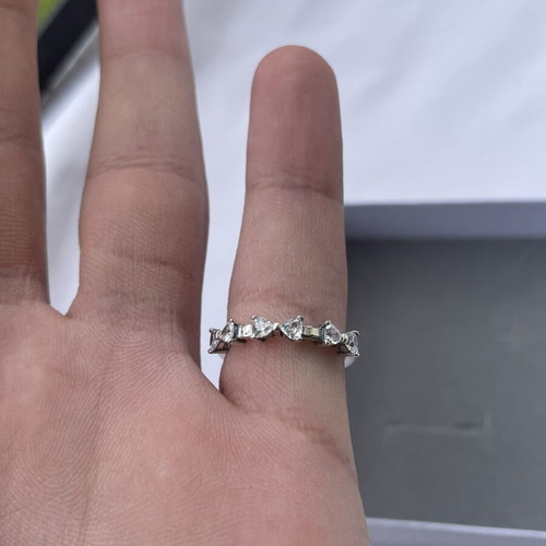 Pandora ring new, silver, minimal elegant design, size 7