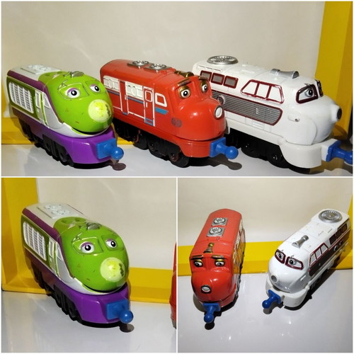 Chuggington Diecast Trains Koko, Wilson, Dunbar