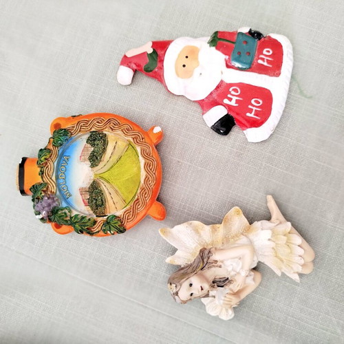 Magnets used, set of 3 with damages