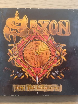 Saxon Into the Labyrinth CD + DVD Digipack употребяван, много добро състояние без booklet