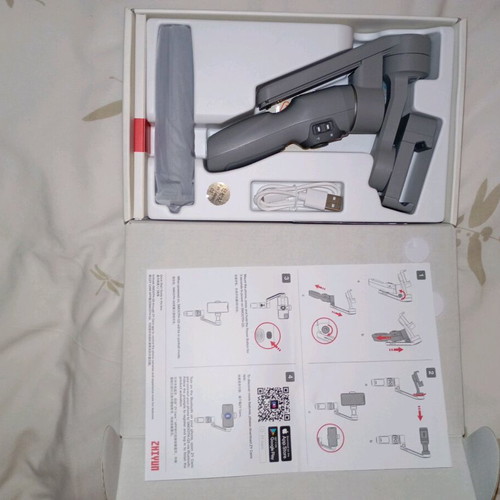 Zhiyun Smooth-Q3 Smartphone Gimbal like new, gray