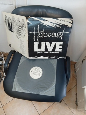 Holocaust LP Live Hot Curry And Wine used, NWOBHM metal