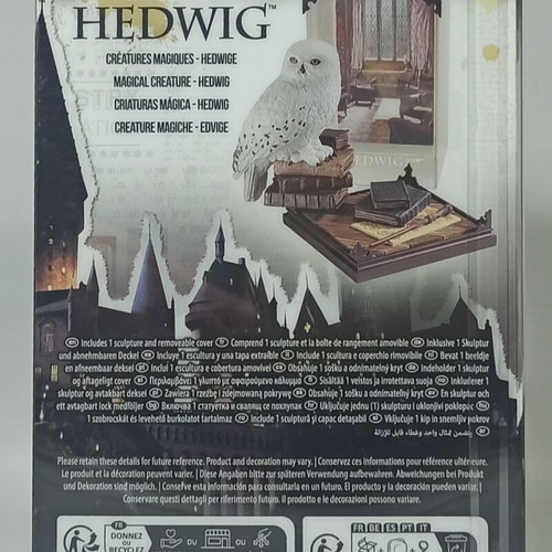 Noble Collection Harry Potter Hedwig 7'' Statue new with acrylic case