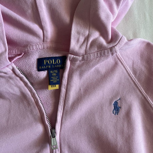 Polo Ralph Lauren girls' pink jumpsuit
