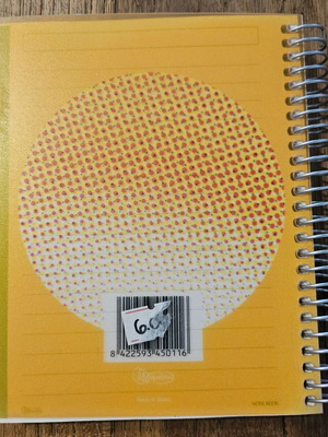 Notebook 12x15 Miquerlius new