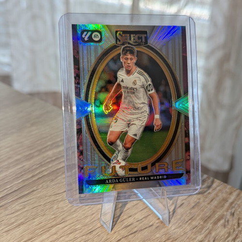 Panini Select La Liga 2024-25 Arda Güler Future Silver Prizm card