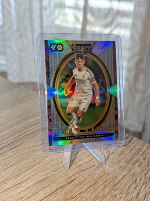 Panini Select La Liga 2024-25 Arda Güler Future Silver Prizm card