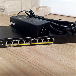 Switch Zyxel GS1900-8HP Managed L2 με 8 Θύρες Gigabit (1Gbps) Ethernet