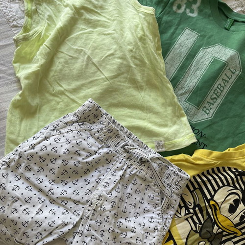Summer clothing set for 1-year-old boy used