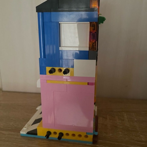 Lego Friends set with several missing pieces without figures, box, and instructions