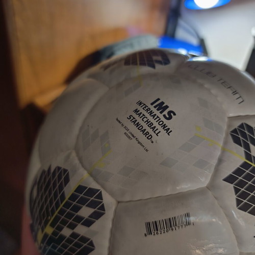 Nike soccer ball leather, barely used