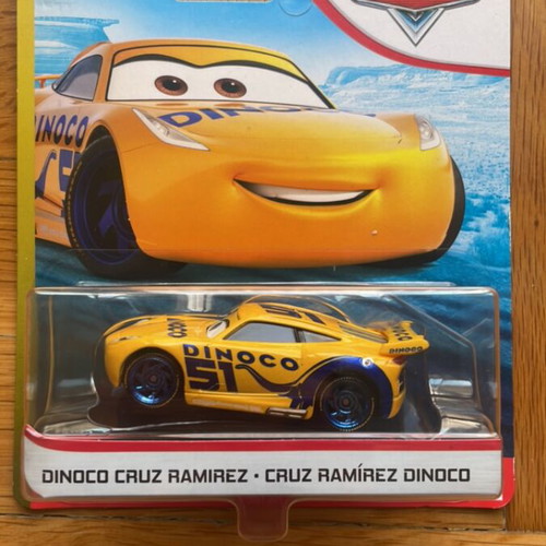 Disney Cars Dinoco Cruz Ramirez Toy Car new