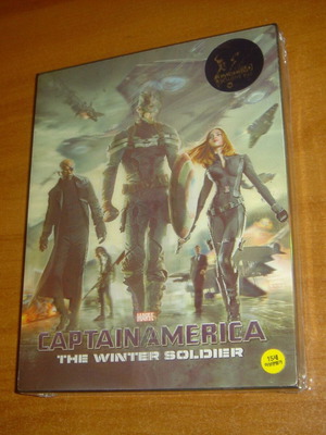 Captain America: The Winter Soldier 3D Blu-ray South Korea / KimchiDVD Exclusive SteelBook