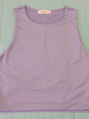 Pink Woman women's top new in lilac color size M