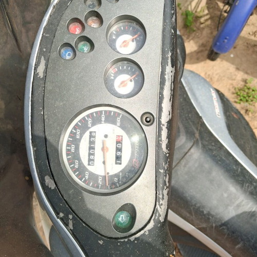 Gilera Runner 125 used, 125cc four-stroke water-cooled silver scooter