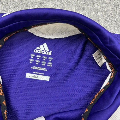 Adidas Y2K ClimaCool Western Illinois NCAA Polo shirt used XL