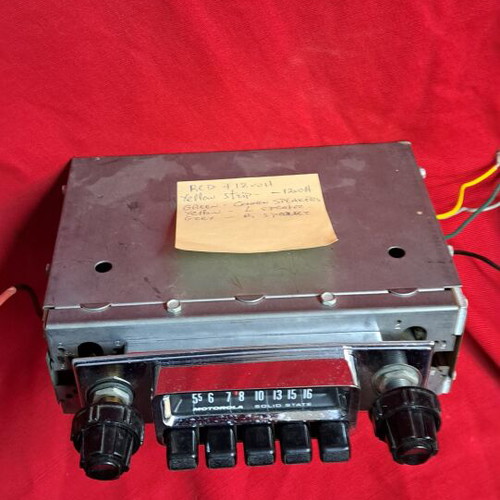 Motorola TM18A car radio used, vintage AM reception