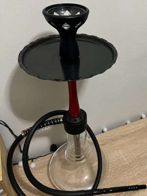 Hookahs ready for use