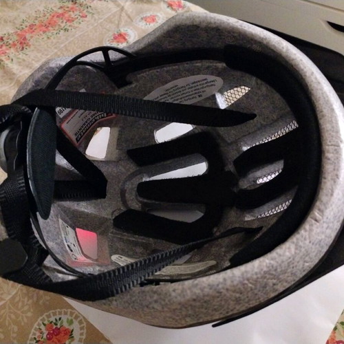 Bikemate S/M bicycle helmet with built-in LED light new