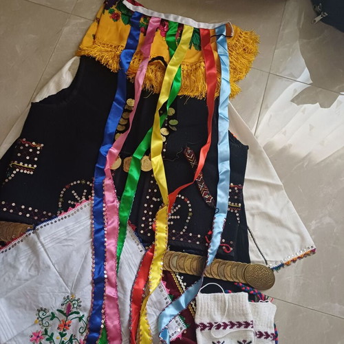 Thrace folk costume complete with jewelry, new