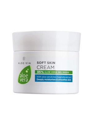Soft Skin Cream with 35% Aloe Vera and Magnolia Extract