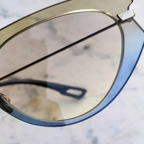 Dior Attitude 2 sunglasses new, beige and blue