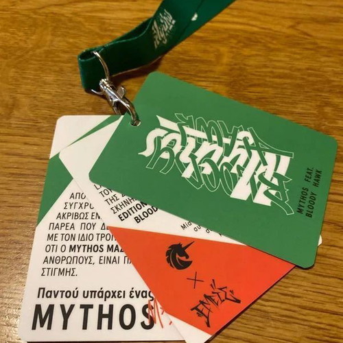 Mythos Bloody Hawk Collectible Lanyard new