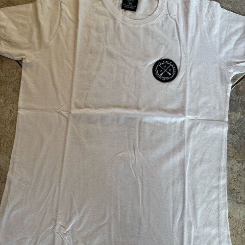 Vinyl T-shirt medium like new, white