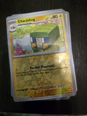 Charjabug Pokemon card new
