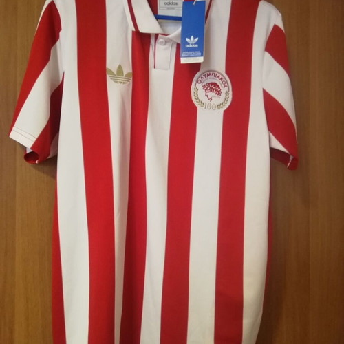 Olympiacos 100 Years Anniversary Jersey Large new, authentic