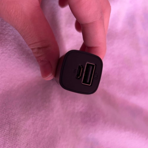 Intenso power bank used without cable