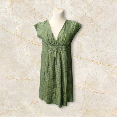 Silk summer dress like new, multicolor, size S